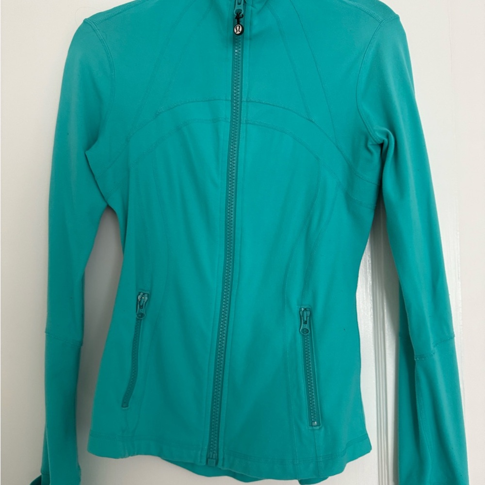 Lululemon Athletica Turquoise Utility Jacket